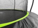 Trampolina LEAN Sport Max 12ft Czarno-Zielona