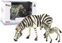 Zestaw 2 Figurek Zebra z Młodym Zebry Figurka Zwierzęta