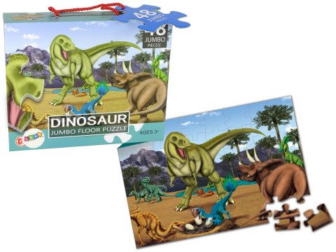 Puzzle Dla Dzieci Układanka Dinozaury 48 Elem