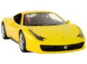 Auto R/C Ferrari Italia Rastar 1:14 Żółte