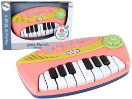 Pianino Interaktywne Różowe Little Pianist