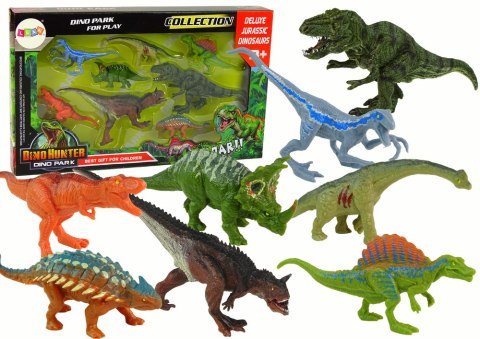 Zestaw Figurki Dinozaury 8 sztuk Kolorowe