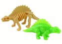 Duże Jajo Dinozaura 2 Figurki Jajko Dinozaury 9 cm