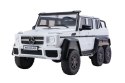 Auto Na Akumulator Mercedes G63 6x4 24V Biały