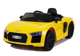 Pojazd na Akumulator Audi R8 JJ2198 Żółte