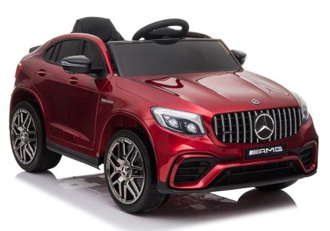 Auto na akumulator Mercedes GLC 63S QLS-5688 Czerwony Lakier 4x4