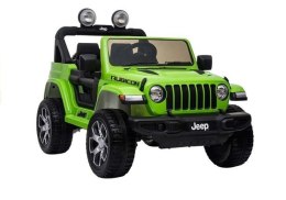 Auto na Akumulator Jeep Rubicon 4x4 Zielony